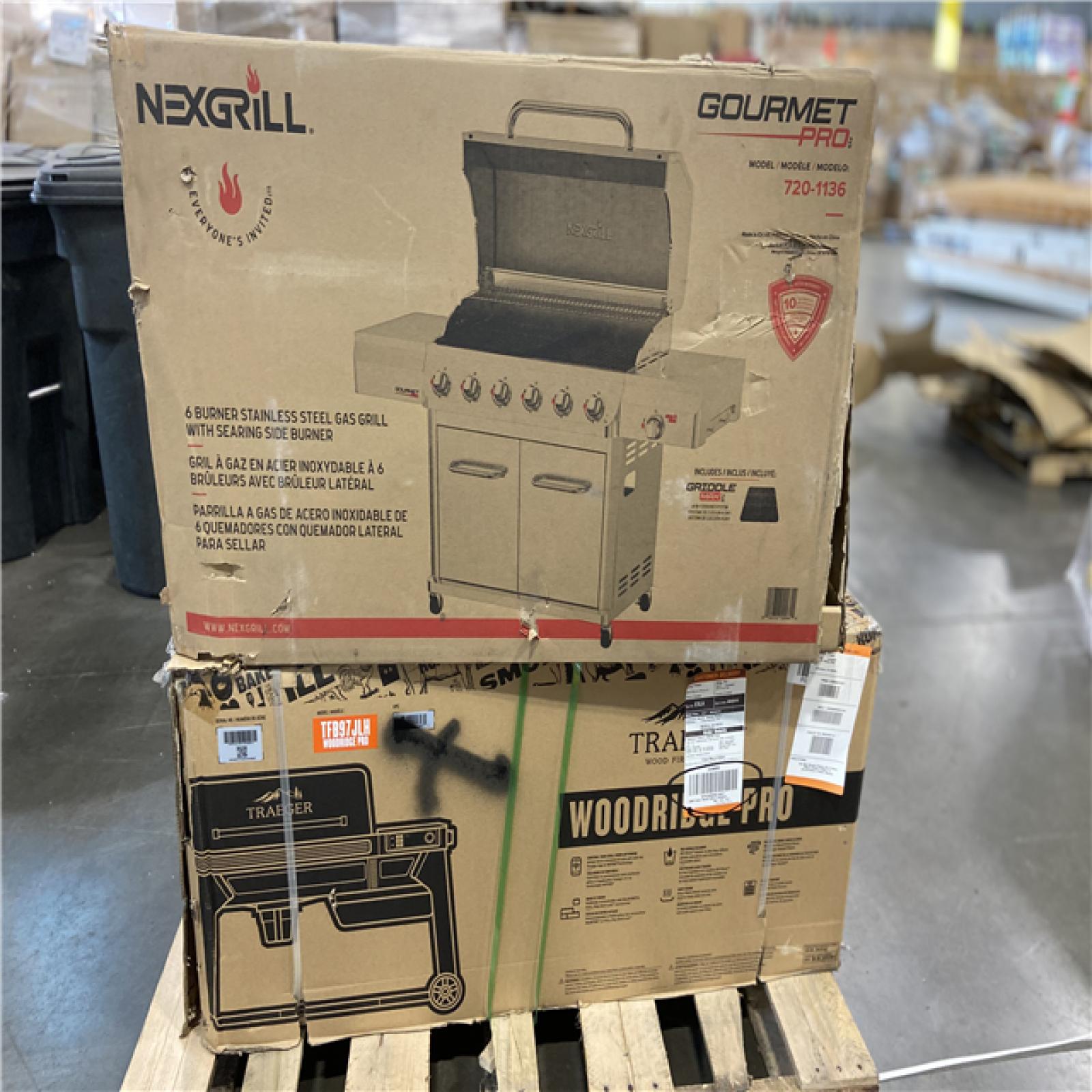 DALLAS LOCATION - MIXED GRILL PALLET - (2 UNITS)