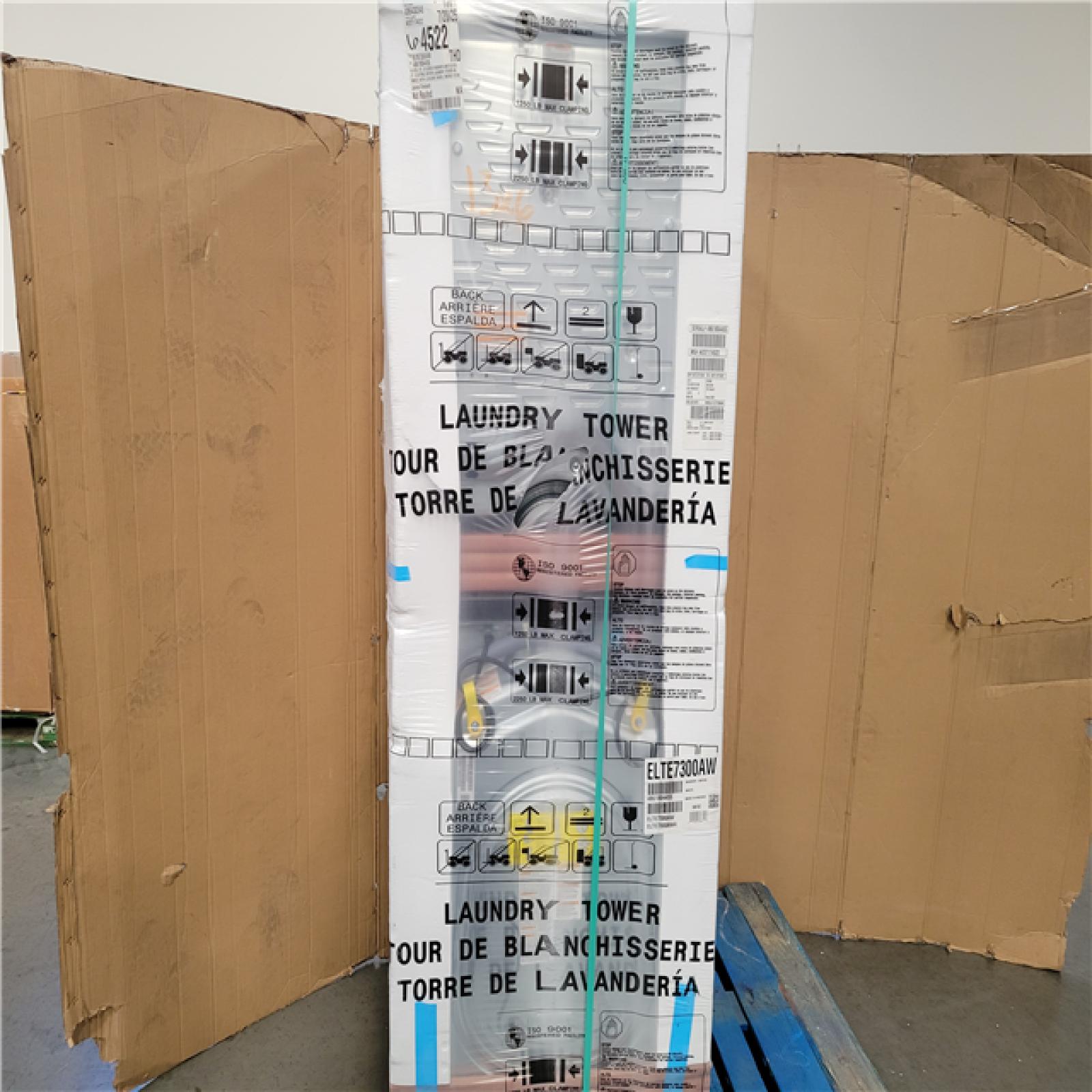 CALIFORNIA APPEARS BRAND NEW ELECTROLUX LAUNDRY TOWER