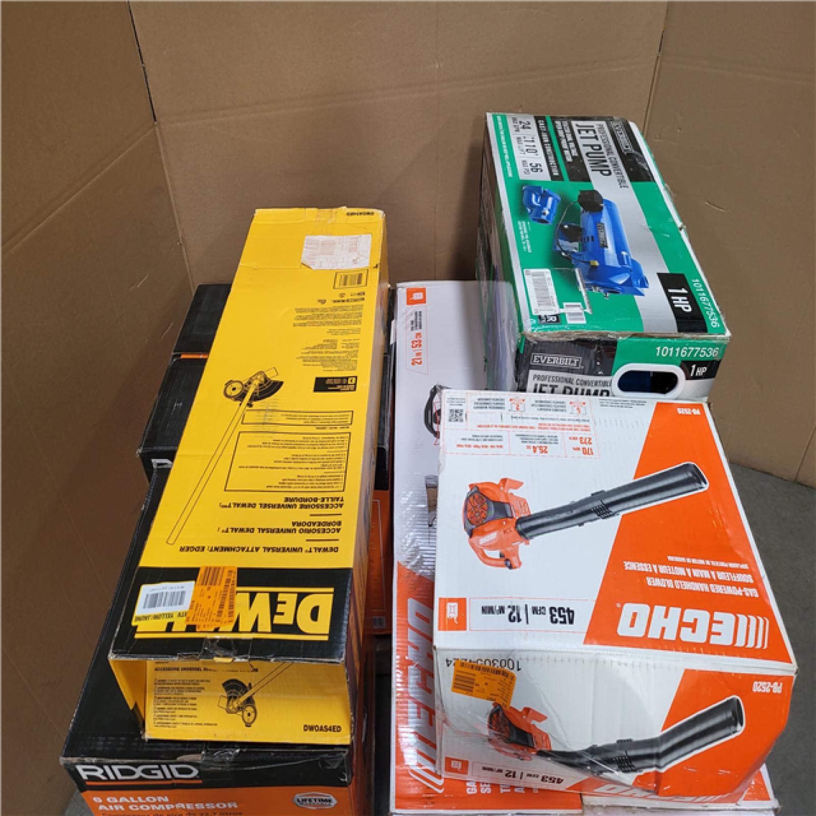 CALIFORNIA AS-IS OUTDOOR POWER EQUIPMENT