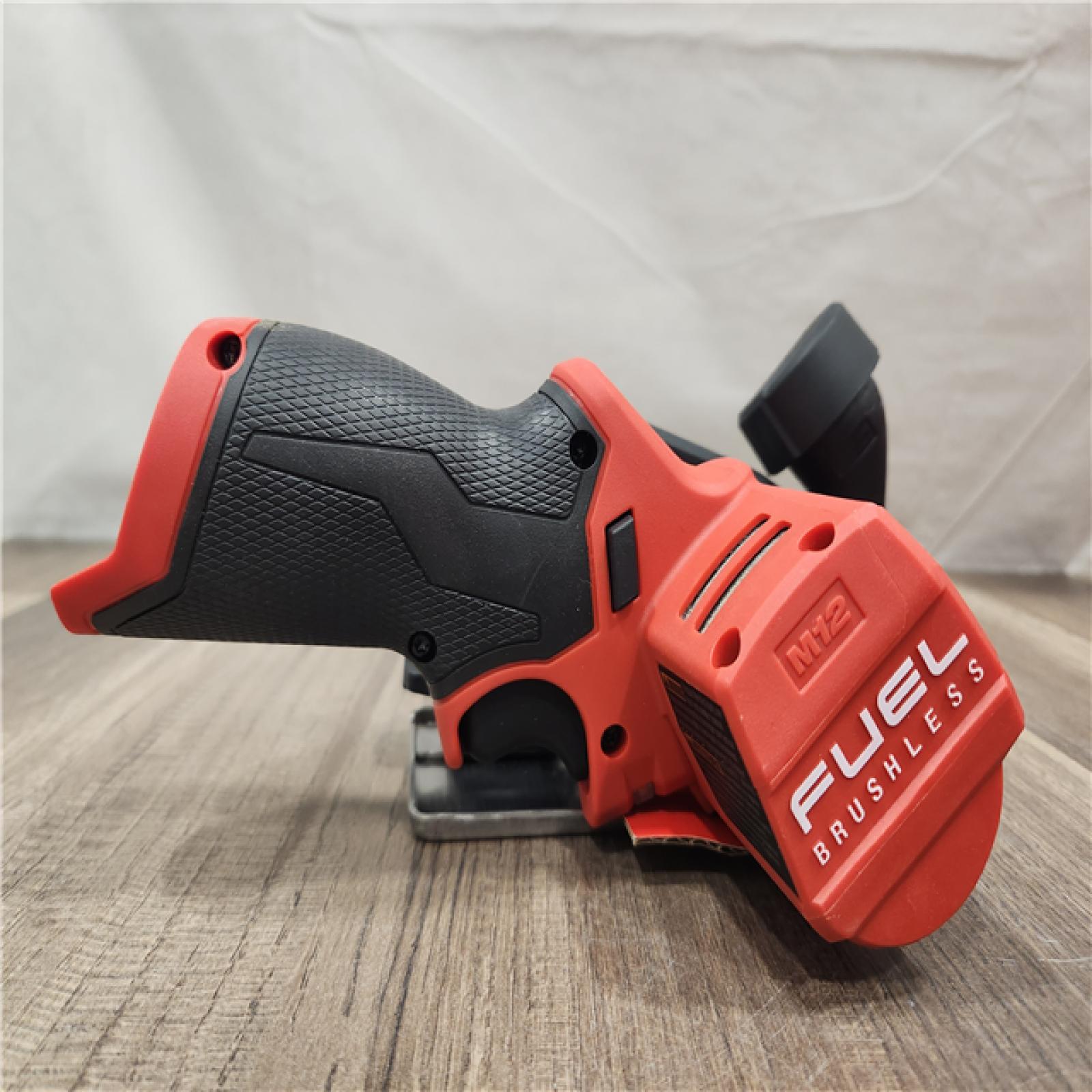 AS-IS- Milwaukee M12 FUEL 12V Lithium-Ion Brushless Cordless 3 in. Cut Off Saw (Tool-Only)