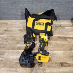 Houston Location AS-IS DEWALT ATOMIC 20V MAX Lithium-Ion Cordless 1/4 in. Brushless Impact Driver Kit