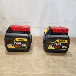 AS-IS-- DEWALT FLEXVOLT 20V/60V MAX Lithium-Ion 6.0Ah Battery Pack (2 Pack)