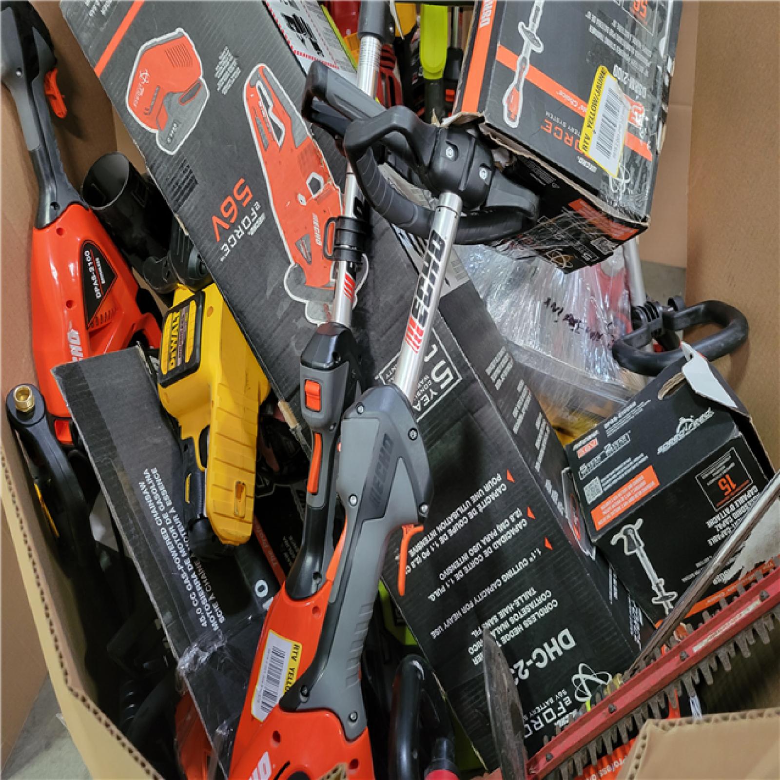 CALIFORNIA AS-IS OUTDOOR POWER EQUIPMENT