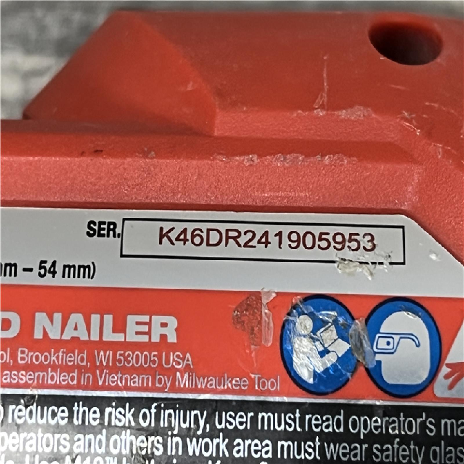 AS-IS Milwaukee FUEL 18-Volt Lithium-Ion Brushless Cordless Gen II 18-Gauge Brad Nailer (Tool-Only)