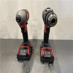 AS-IS - Milwaukee M18 18V Lithium-Ion Cordless Drill Driver/Impact Driver Combo Kit (2-Tool)