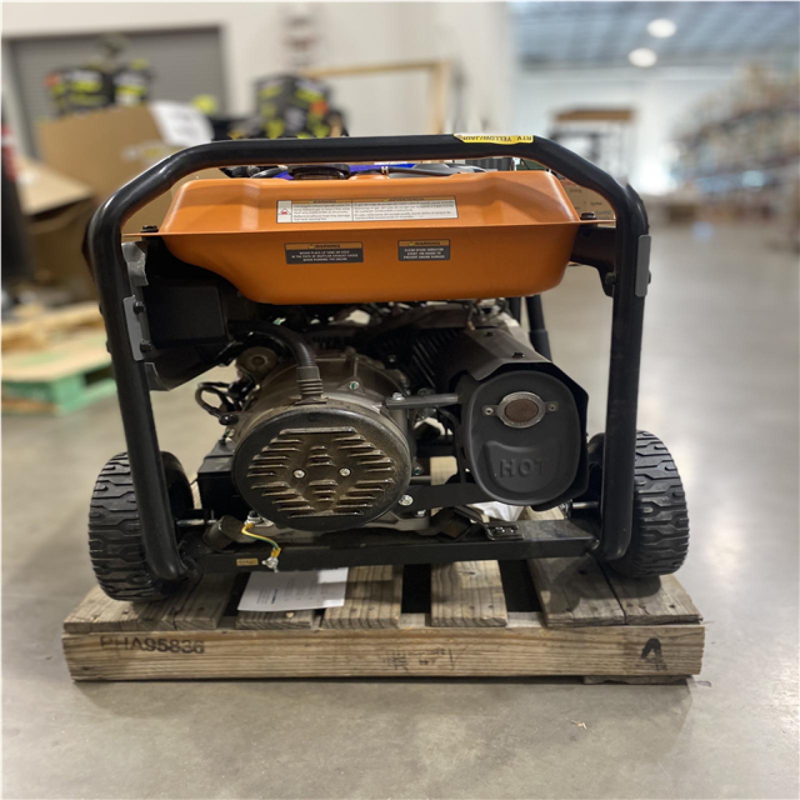 Dallas Location - As-Is Generac 12 500/9500-Watt Electric Start Tri Fuel Portable Generator