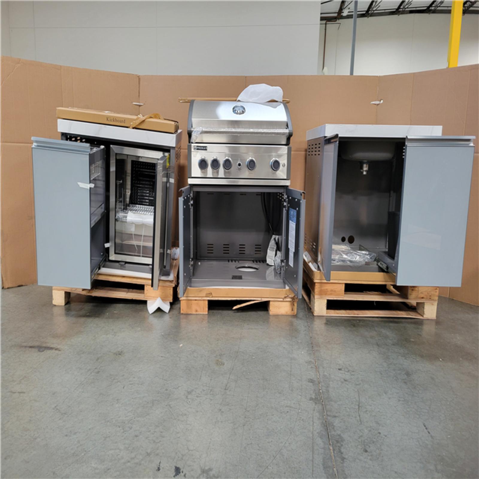 California AS-IS Prokan Bespoke 5B Modular Outoor Kitchen