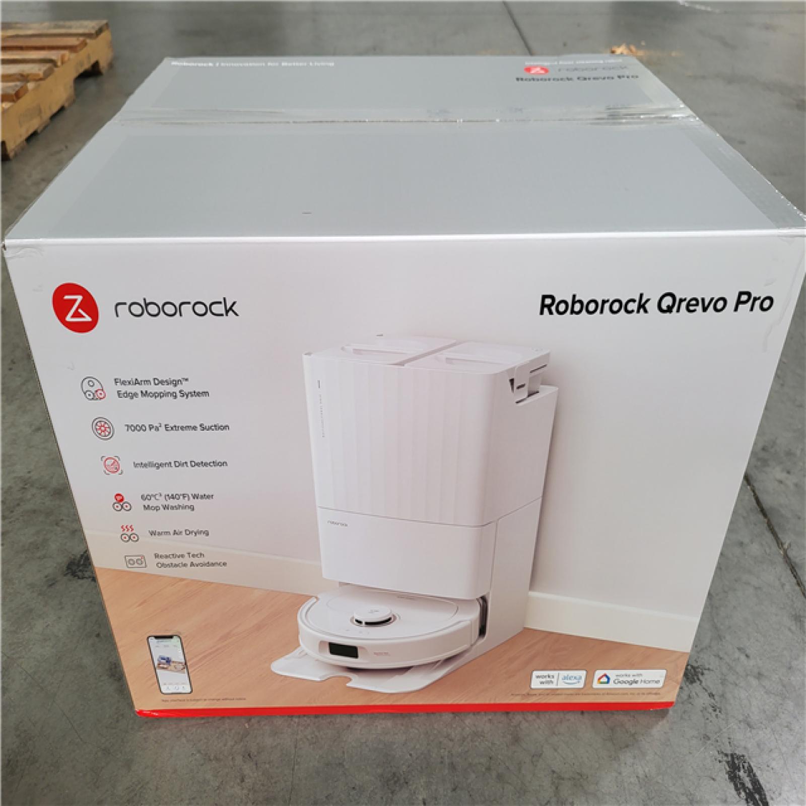 CALIFORNIA AS-IS LIKE NEW ROBOROCK QREVO PRO