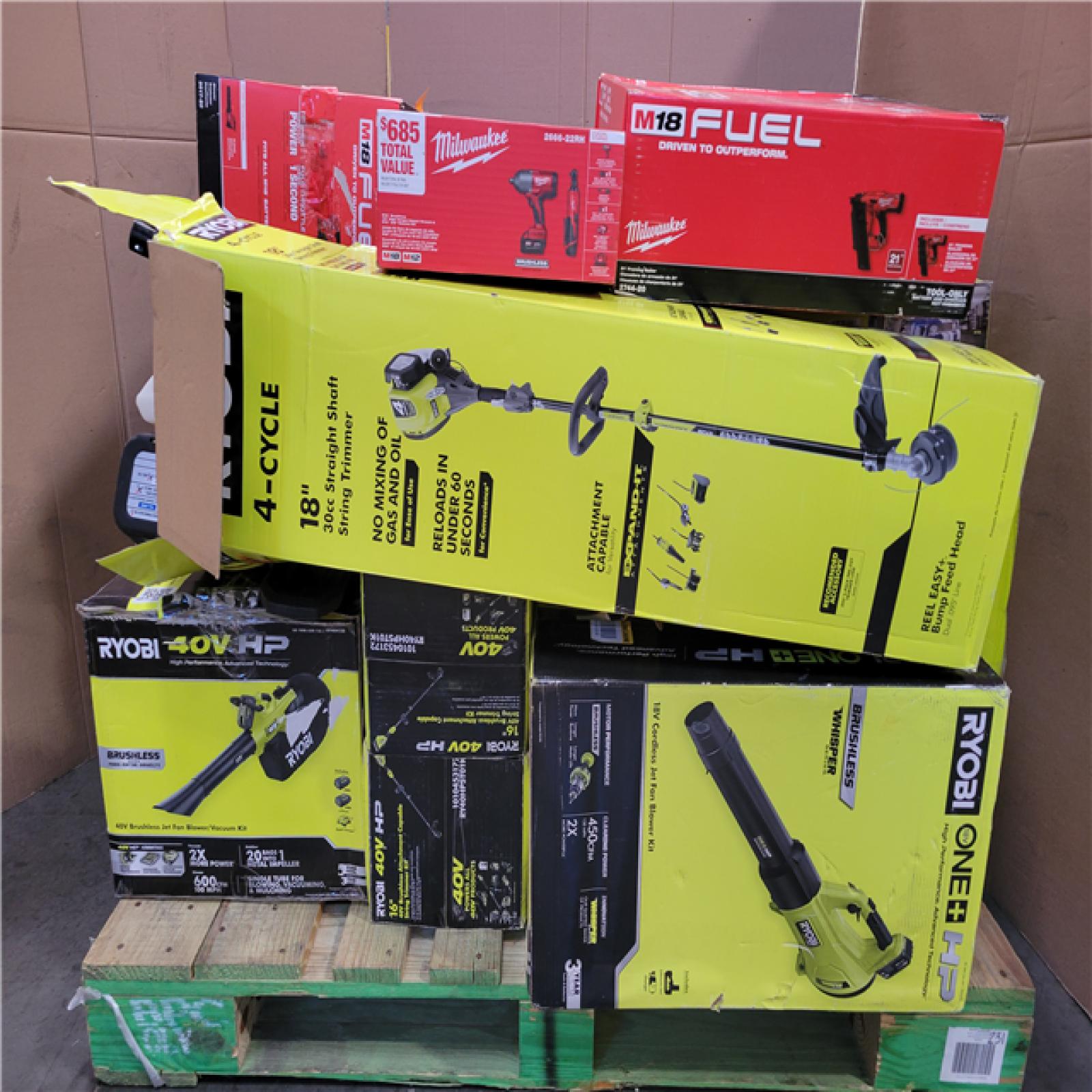 CALIFORNIA AS-IS TOOL PALLET