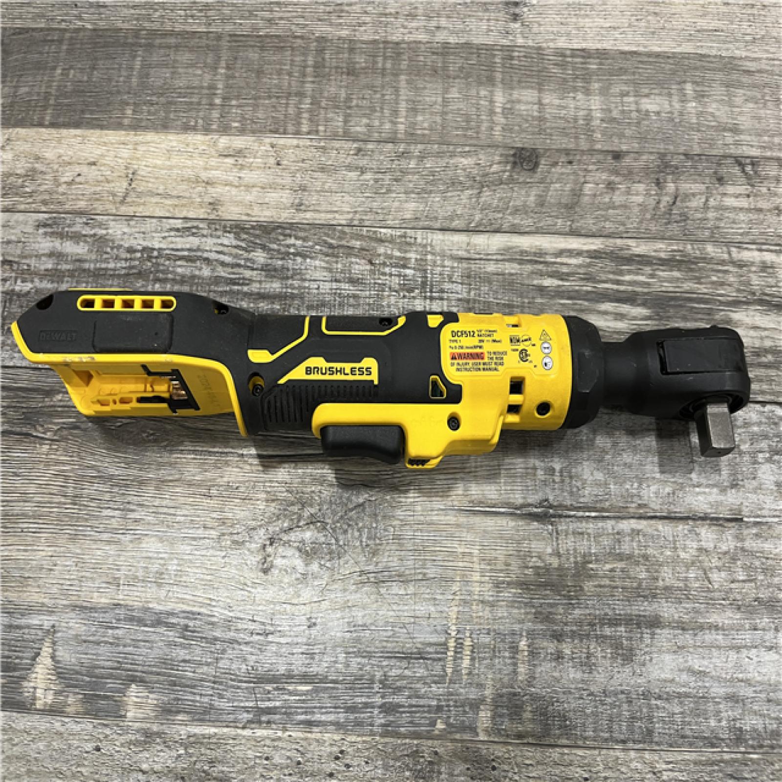 AS-IS DEWALT ATOMIC 20V MAX Cordless 1/2 in. Ratchet (Tool Only)