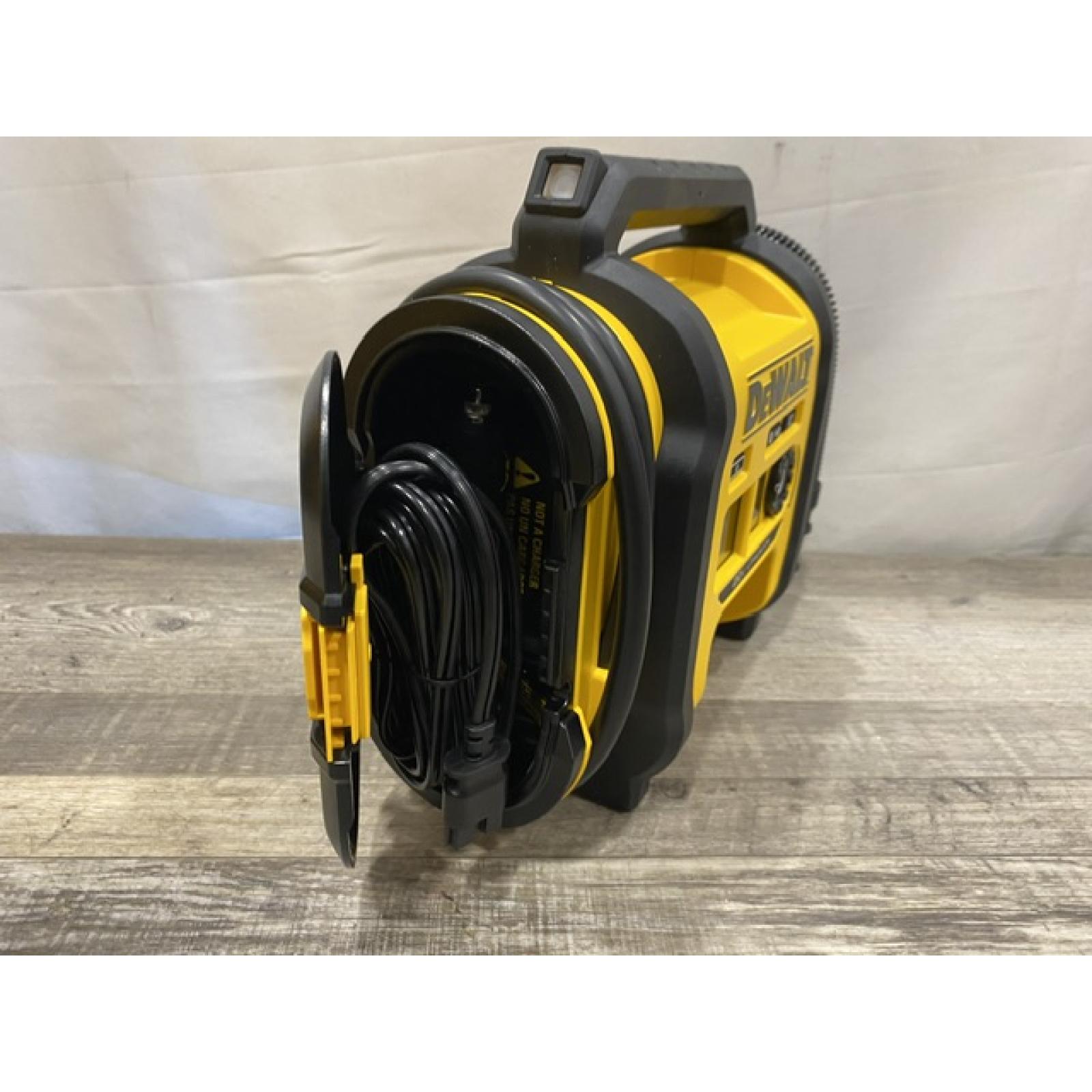AS-IS DEWALT 20V MAX Cordless Electric Portable Inflator (Tool Only)
