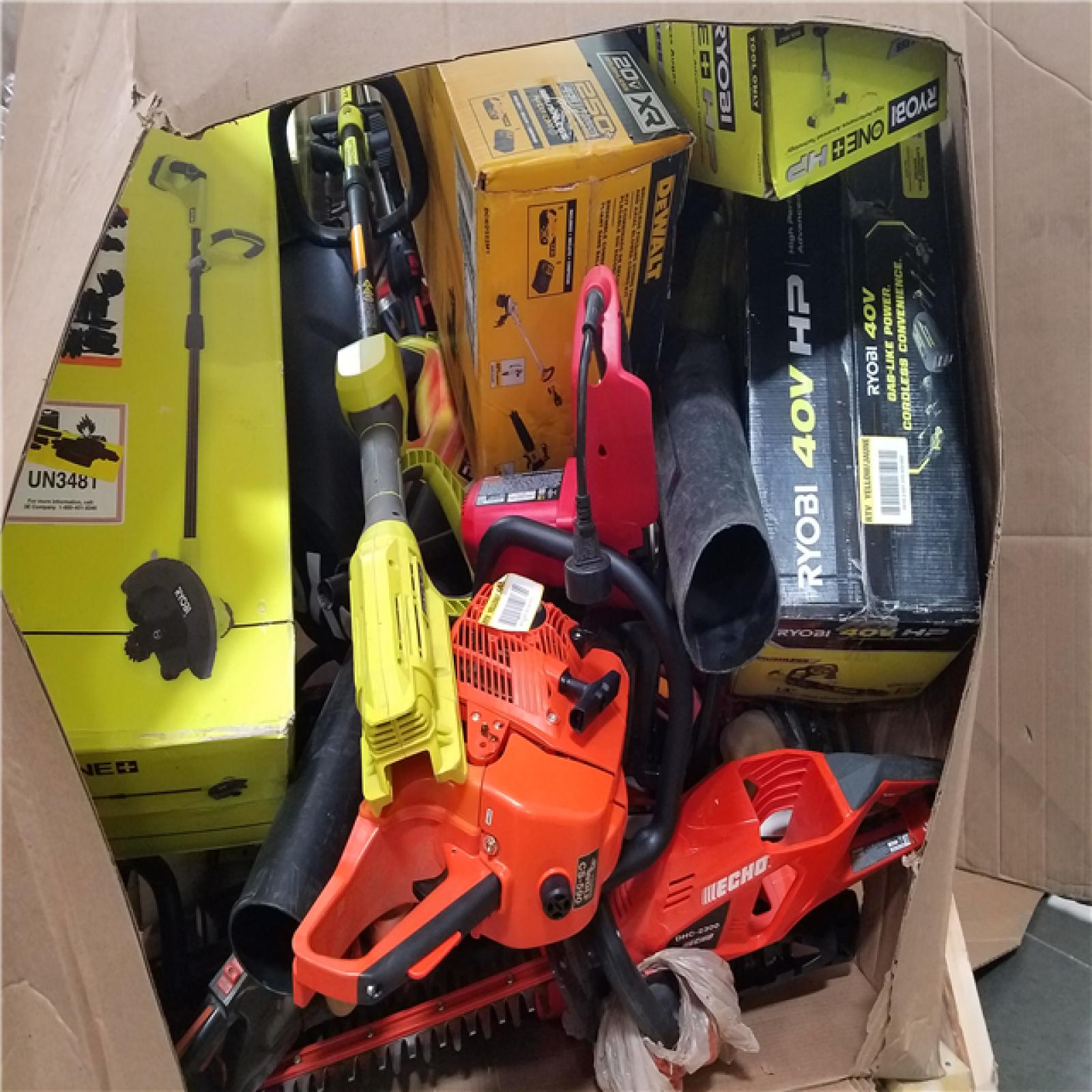 CALIFORNIA AS-IS OUTDOOR POWER EQUIPMENT