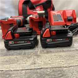 AS-IS Milwaukee 18V Lithium-Ion Cordless Drill Driver/Impact Driver Combo Kit