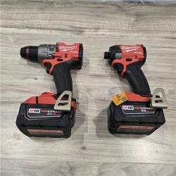 LIKE NEW! - MILWAUKEE FUEL 18V Cordless Hammer Drill and Impact Driver Combo Kit