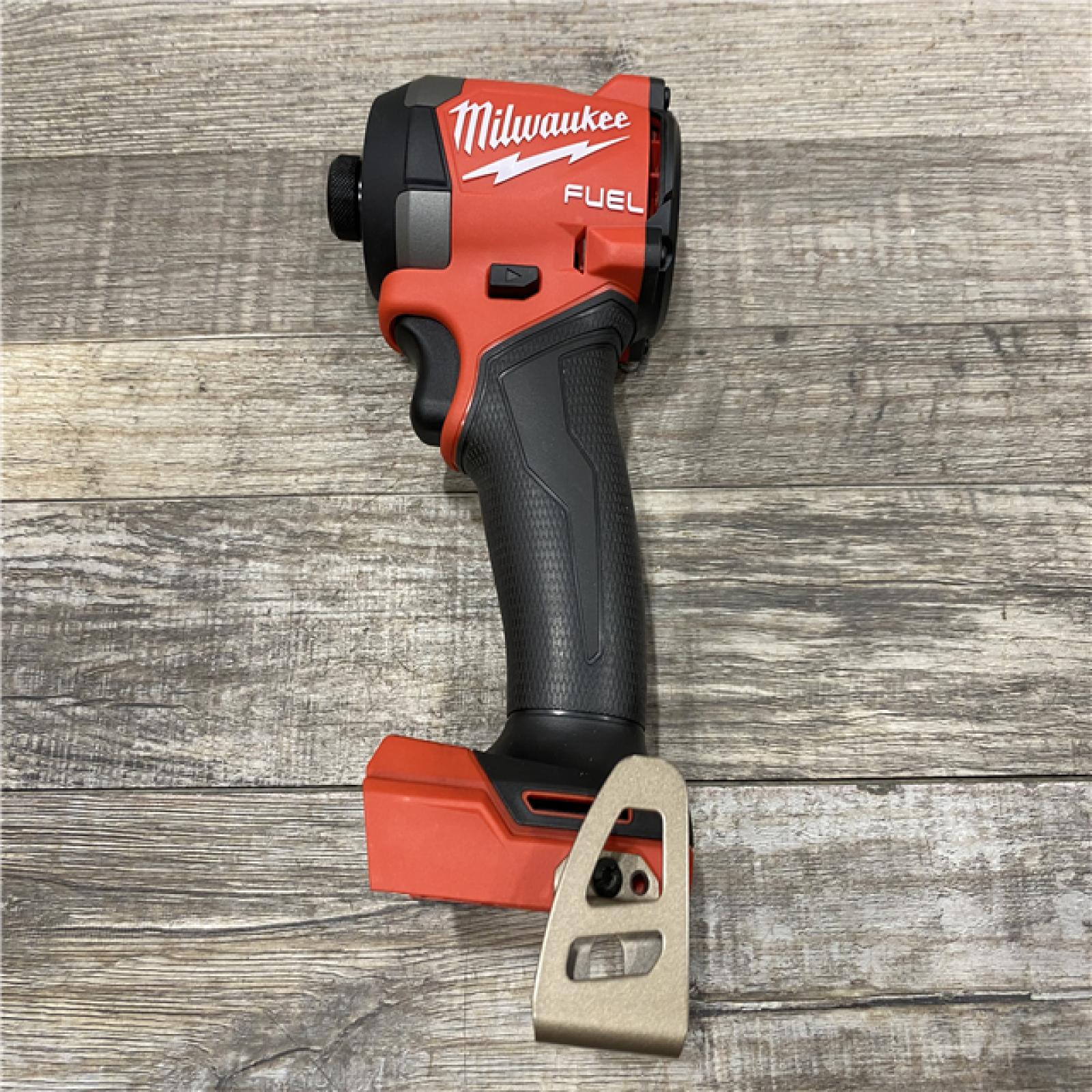 AS-IS Milwaukee FUEL 18V Lithium-Ion Brushless Cordless 1/4 in. Hex Impact Driver Kit