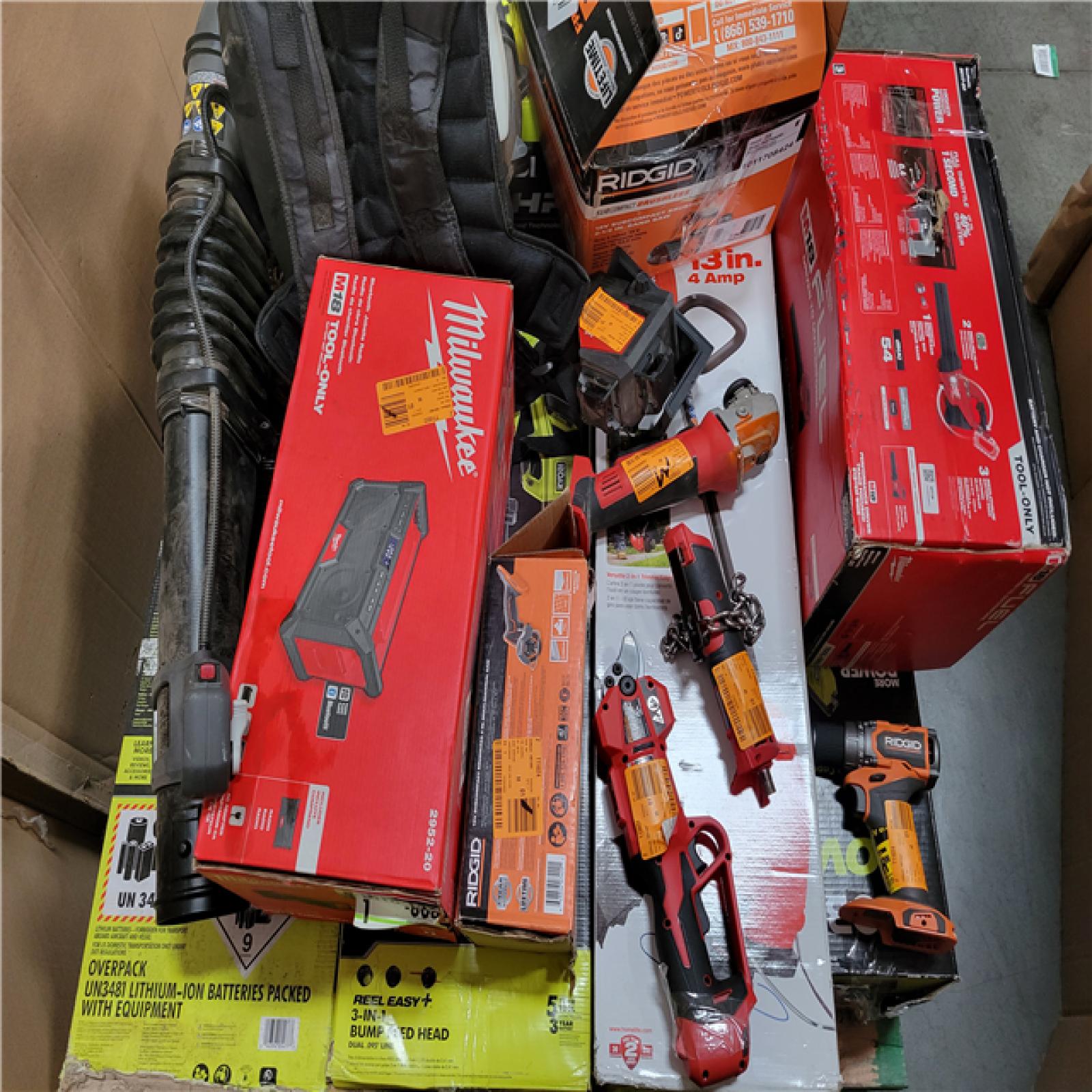 CALIFORNIA AS-IS TOOL PALLET