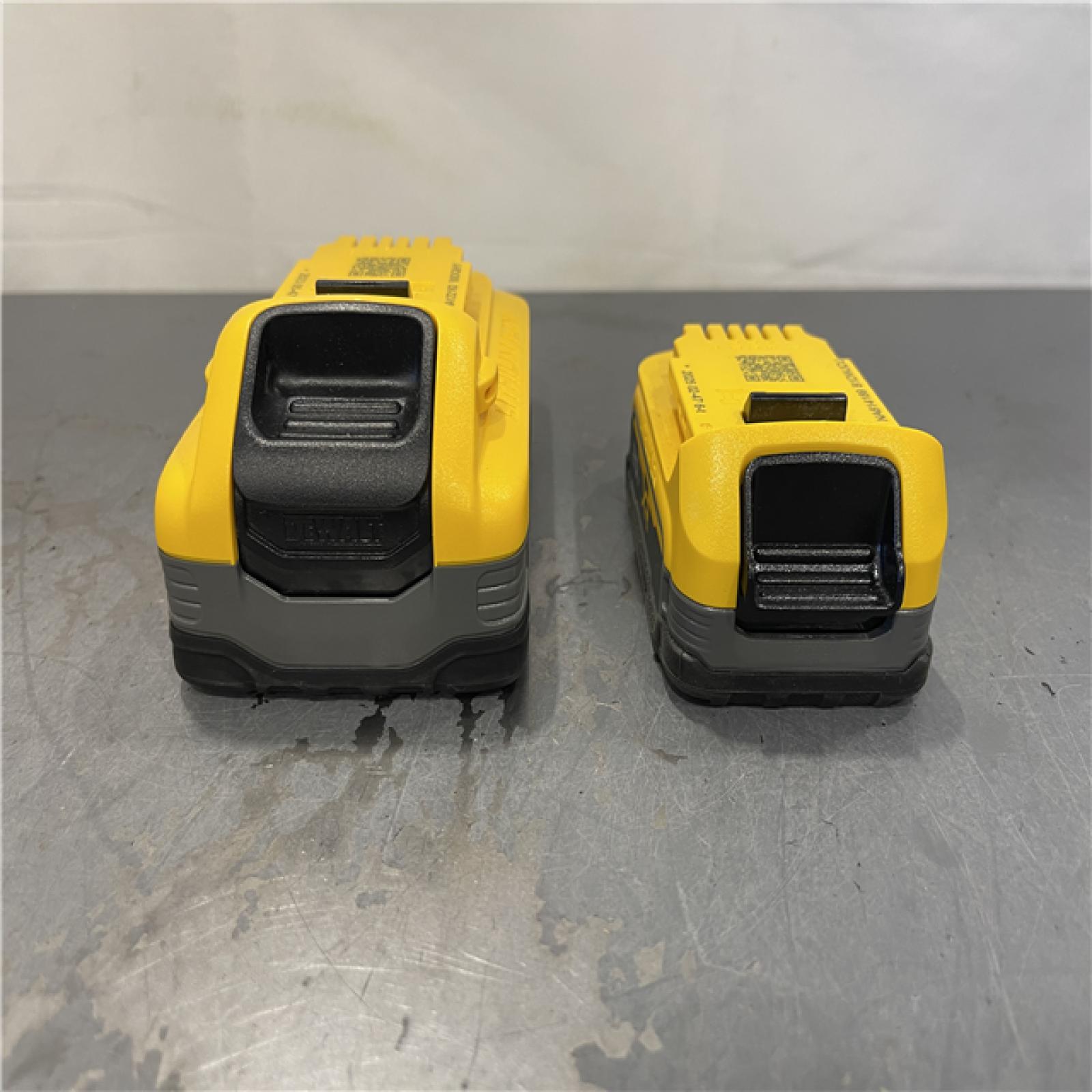 AS-IS - DeWalt 20V MAX XR POWERSTACK Lithium-Ion Battery Starter Kit