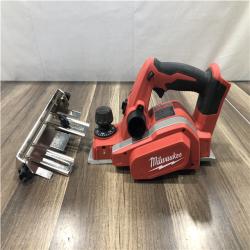 AS-IS - Milwaukee 18V Lithium-Ion Cordless 3-1/4 in. Planer (Tool-Only)