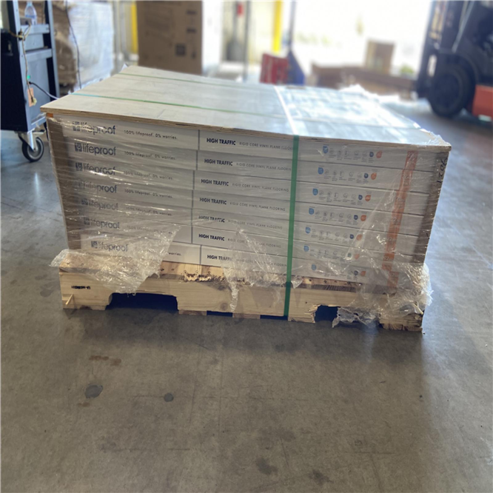 DALLAS LOCATION - Lifeproof Windy Harbour Oak 22 MIL x 8.7 in. W x 48 in. L Click Lock Waterproof Luxury Vinyl Plank Flooring (20.1 sq. ft./Case) - 28 CASES