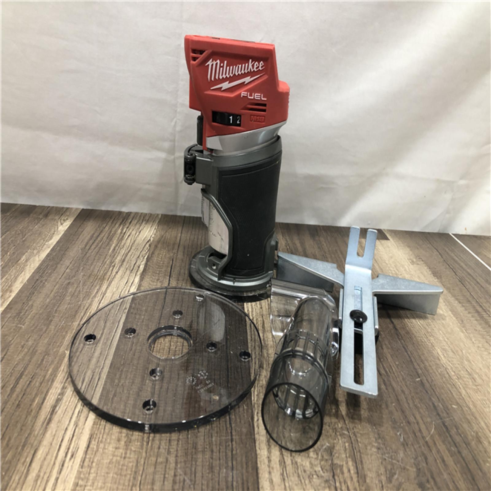 AS-IS Milwaukee  FUEL 18V Lithium-Ion Brushless Cordless Compact Router (Tool-Only)
