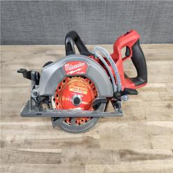 HOUSTON LOCATION - AS-IS MILWAUKEE 7-1/4 REAR HANDLE CIRCULAR SAW (TOOL ONLY)