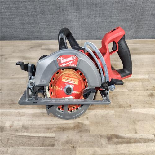 HOUSTON LOCATION - AS-IS MILWAUKEE 7-1/4 REAR HANDLE CIRCULAR SAW (TOOL ONLY)