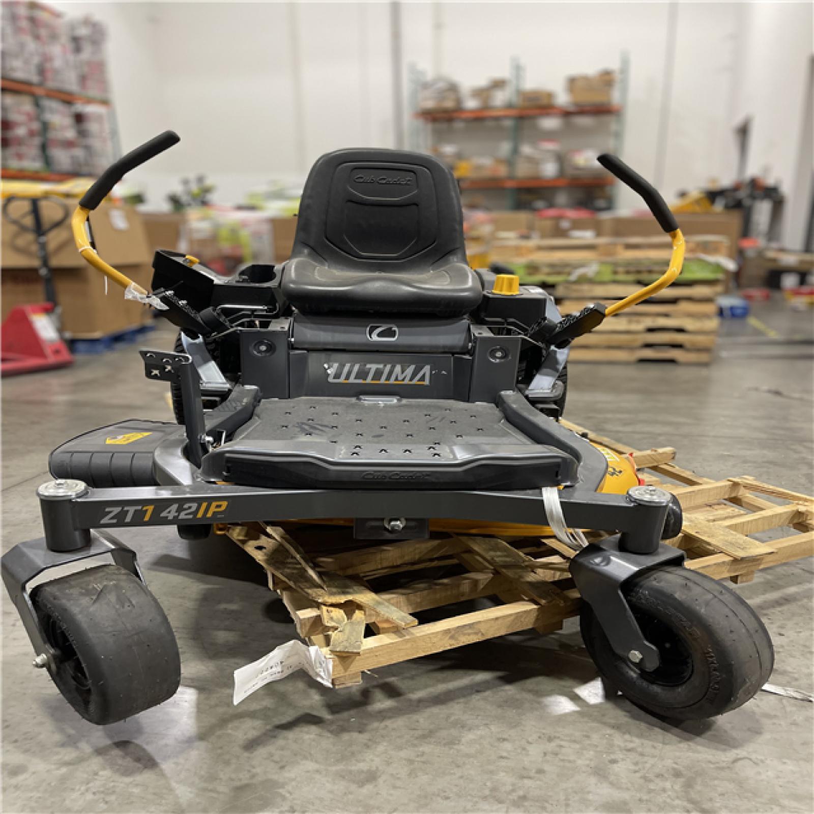DALLAS LOCATION- Cub Cadet Ultima ZT1 42 in. 547 cc IntelliPower Engine Dual Hydrostatic Drive Gas Zero Turn Riding Lawn Mower