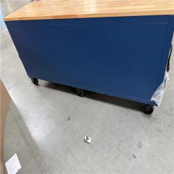California AS-IS Husky 84 in. 22-drawer Mobile Workbench