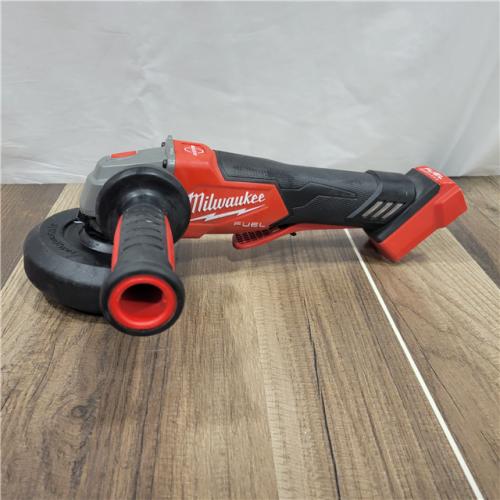 AS-IS Milwaukee 2880-20 M18 FUEL 18-Volt Lithium-Ion Brushless Cordless 4-1/2 in./5 in. Grinder W/Paddle Switch (Tool-Only)