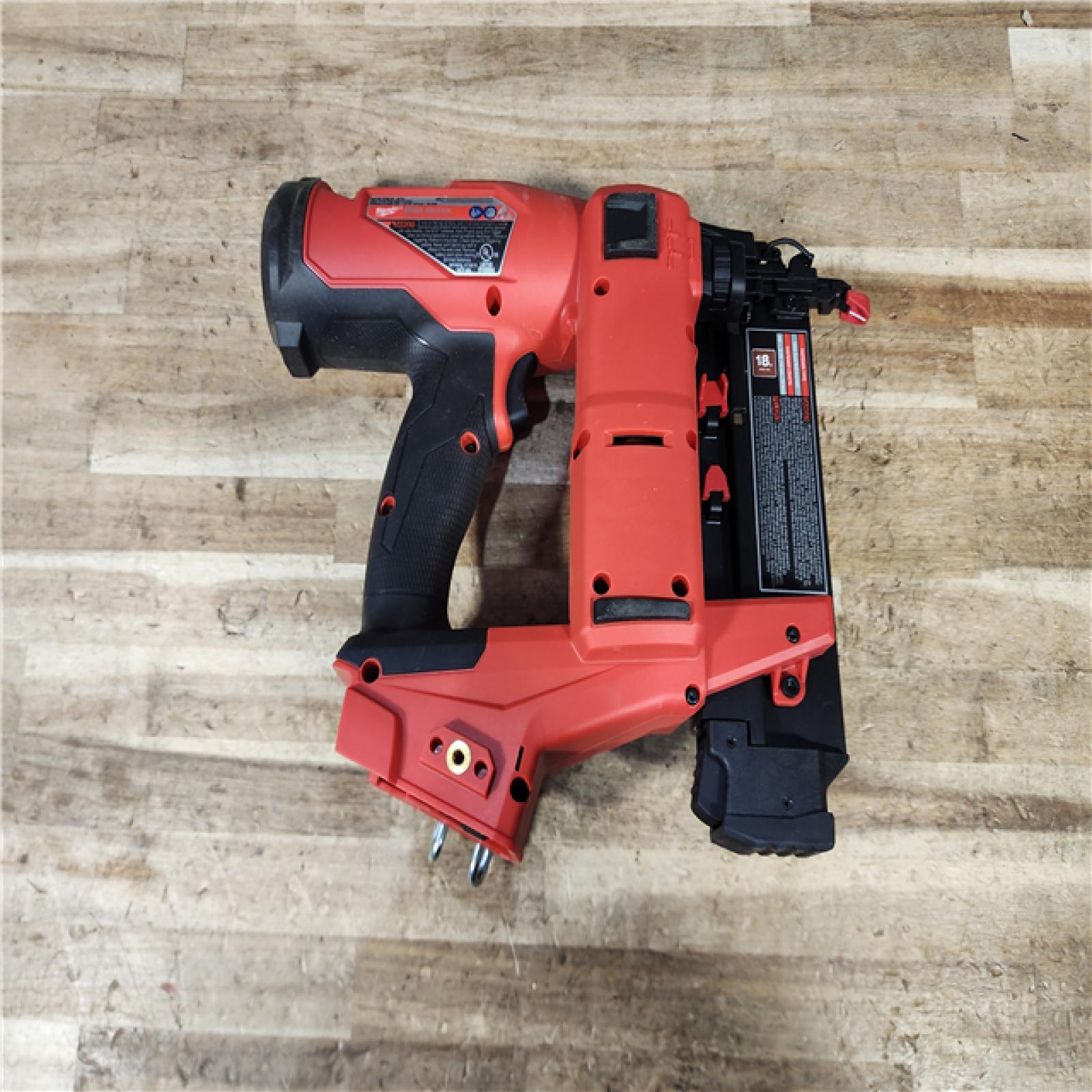 HOUSTON LOCATION - AS - IS Milwaukee FUEL 18-Volt Lithium-Ion Brushless Cordless Gen II 18-Gauge Brad Nailer (Tool-Only)
