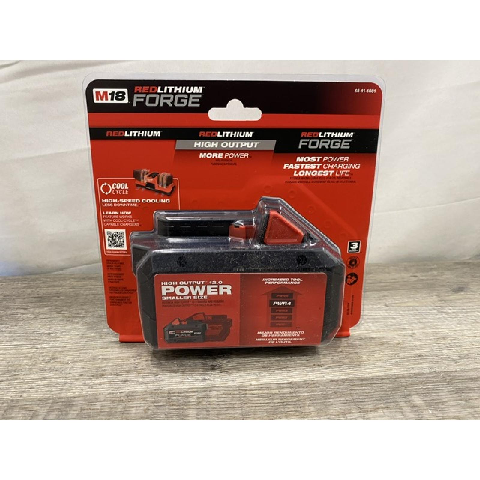 NEW - Milwaukee 18V Lithium-Ion REDLITHIUM FORGE XC 8.0 Ah Battery Pack