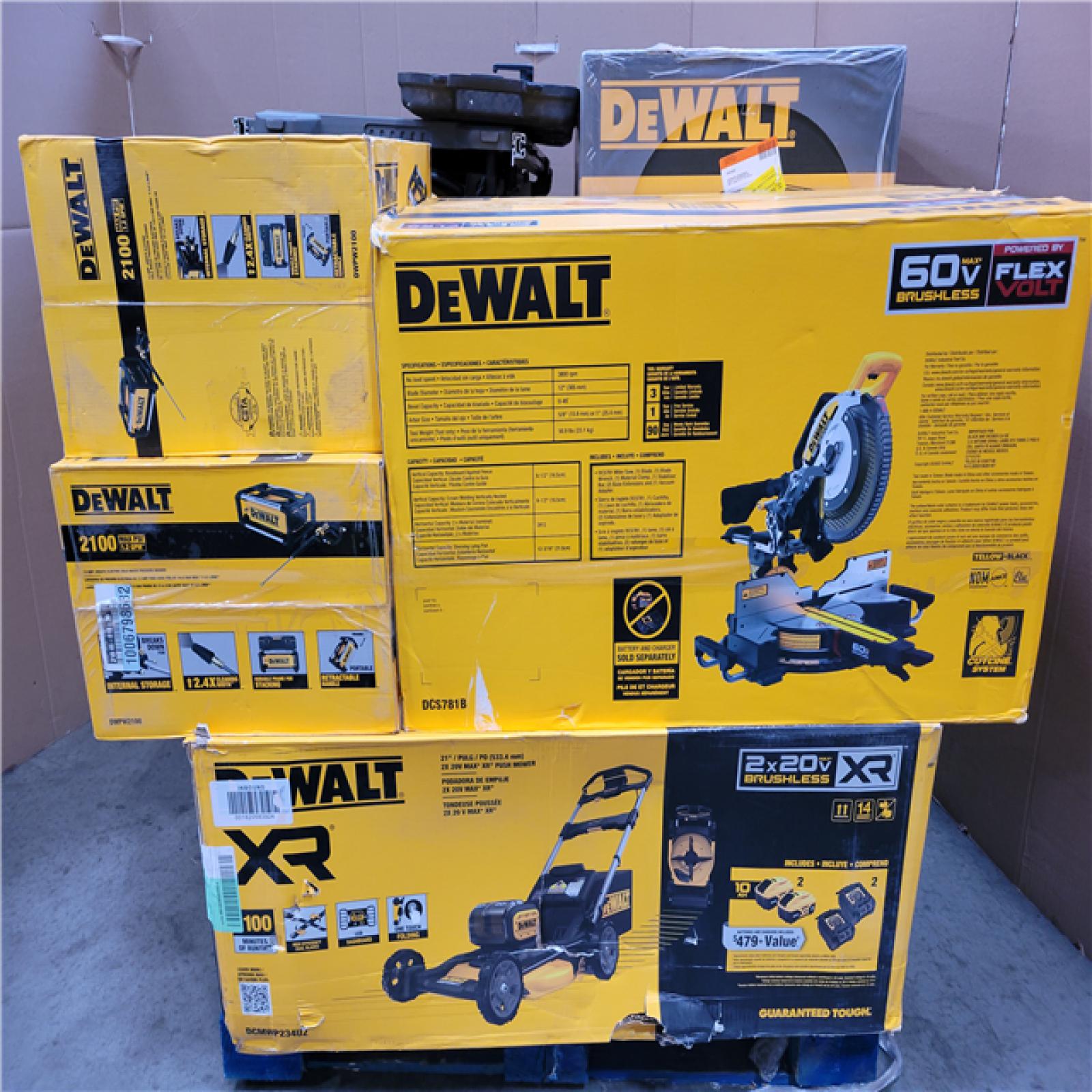 CALIFORNIA AS-IS TOOL PALLET