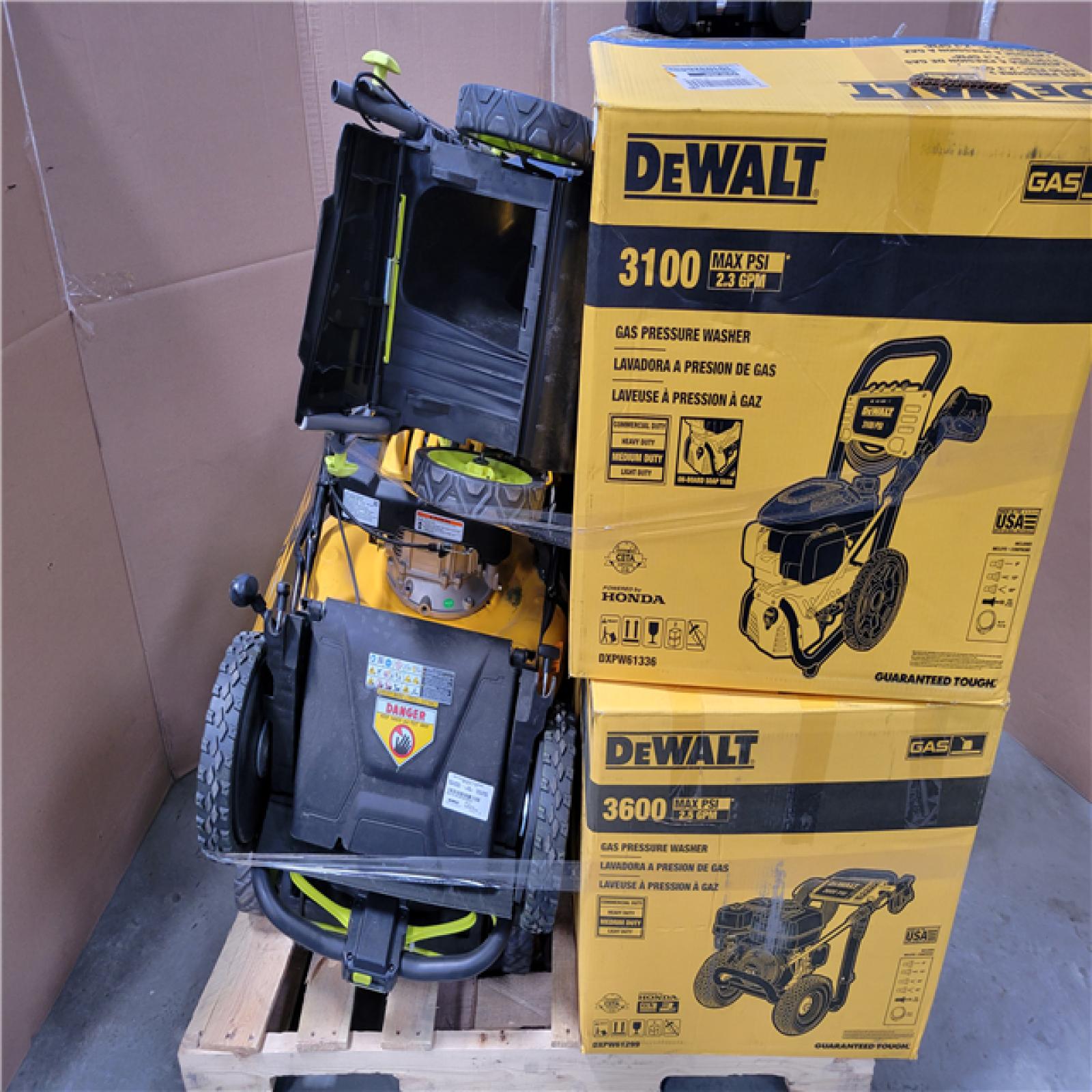 CALIFORNIA AS-IS OUTDOOR POWER EQUIPMENT