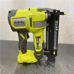 AS-IS - RYOBI ONE+ HP 18V 18-Gauge Brushless Cordless AirStrike Brad Nailer