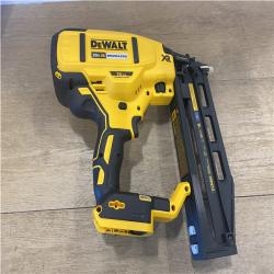 AS-IS DEWALT 20V MAX XR 16-Gauge Lithium-Ion Cordless Finish Nailer (Tool Only)