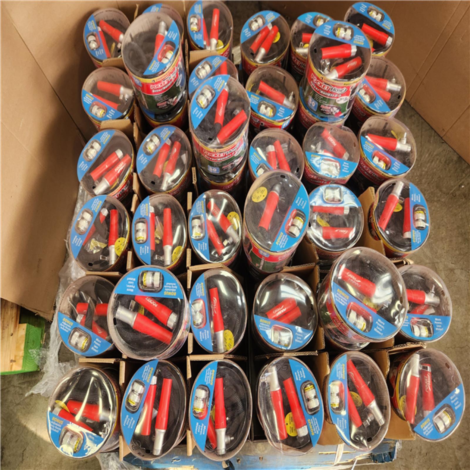 Phoenix NEW Pocket Hose Silver Bullet 2.0 Expandable Garden Hose 3/4 in. x 50 ft. with Turbo Shot Nozzle Pallet (78-Hoses)