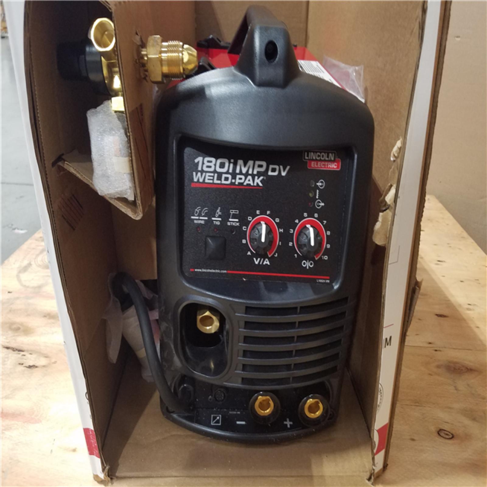 CALIFORNIA AS-IS LINCOLN ELECTRIC 180 WELD PAK