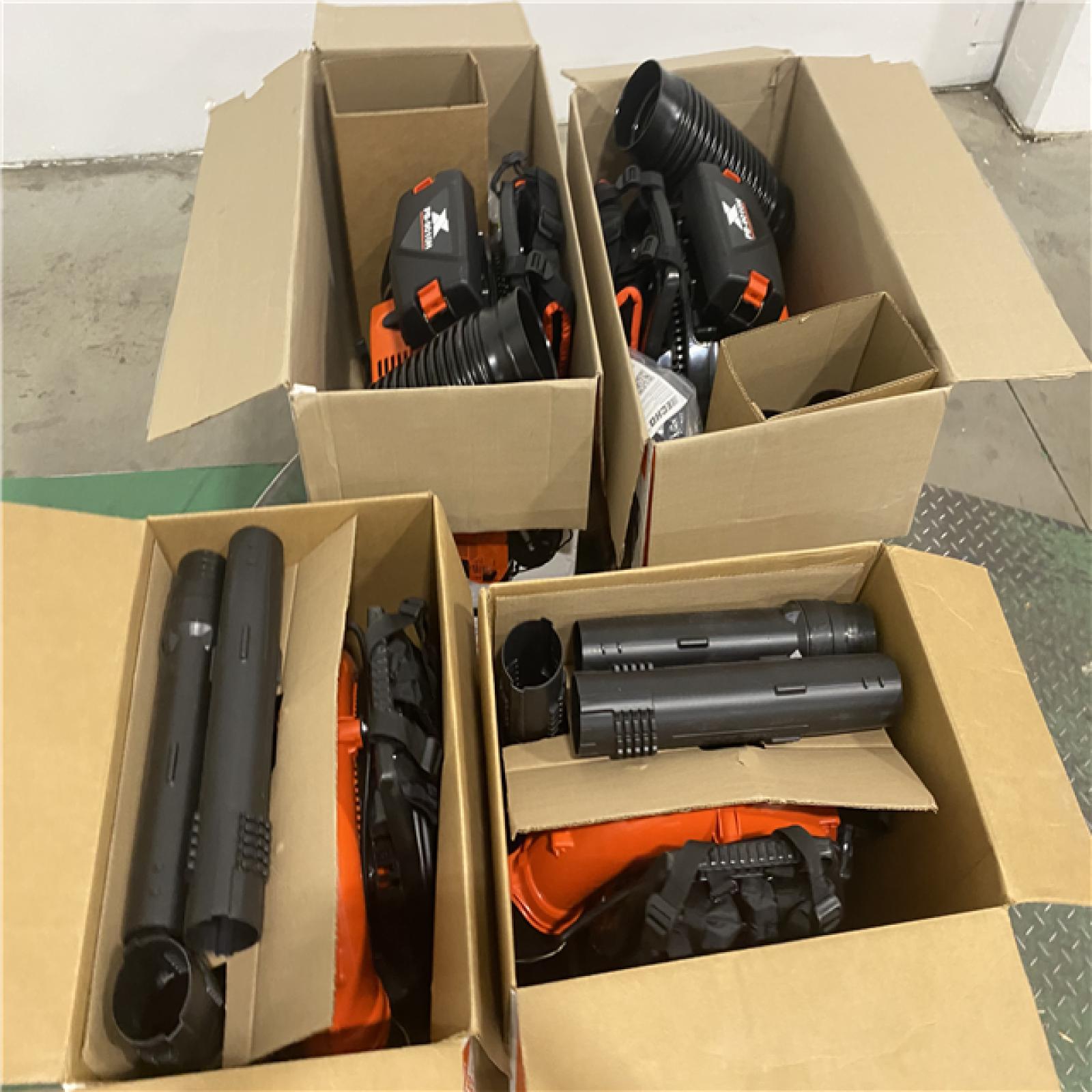 Dallas Location - As-Is Echo Backpack Leaf Blower (Lot Of 4)