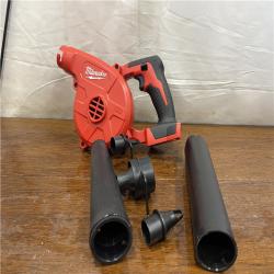 AS-IS Milwaukee M18 18-Volt Lithium-Ion Cordless Compact Blower (Tool-Only)