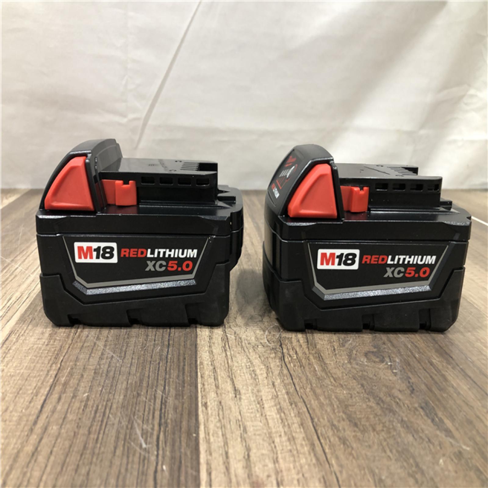 AS-IS Milwaukee M18 18-Volt Lithium-Ion XC Starter Kit