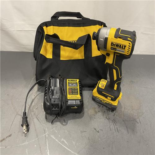 AS-IS - DEWALT 20V MAX Brushless Cordless 1/4 in. Impact Driver Kit