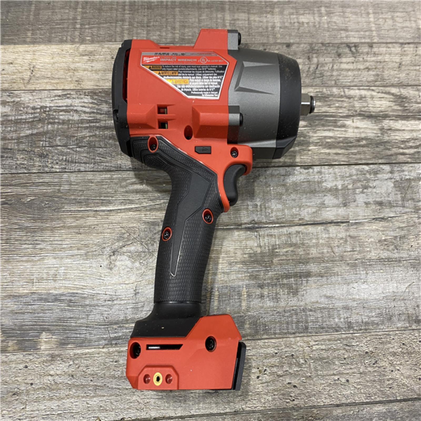 AS-IS Milwaukee FUEL 18V Lithium-Ion Brushless Cordless 1/2 in. Impact Wrench with Friction Ring (Tool-Only)