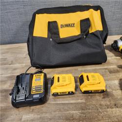 HOUSTON LOCATION - AS-IS DeWalt 20V MAX ATOMIC Cordless Brushless 3 Tool Combo Kit
