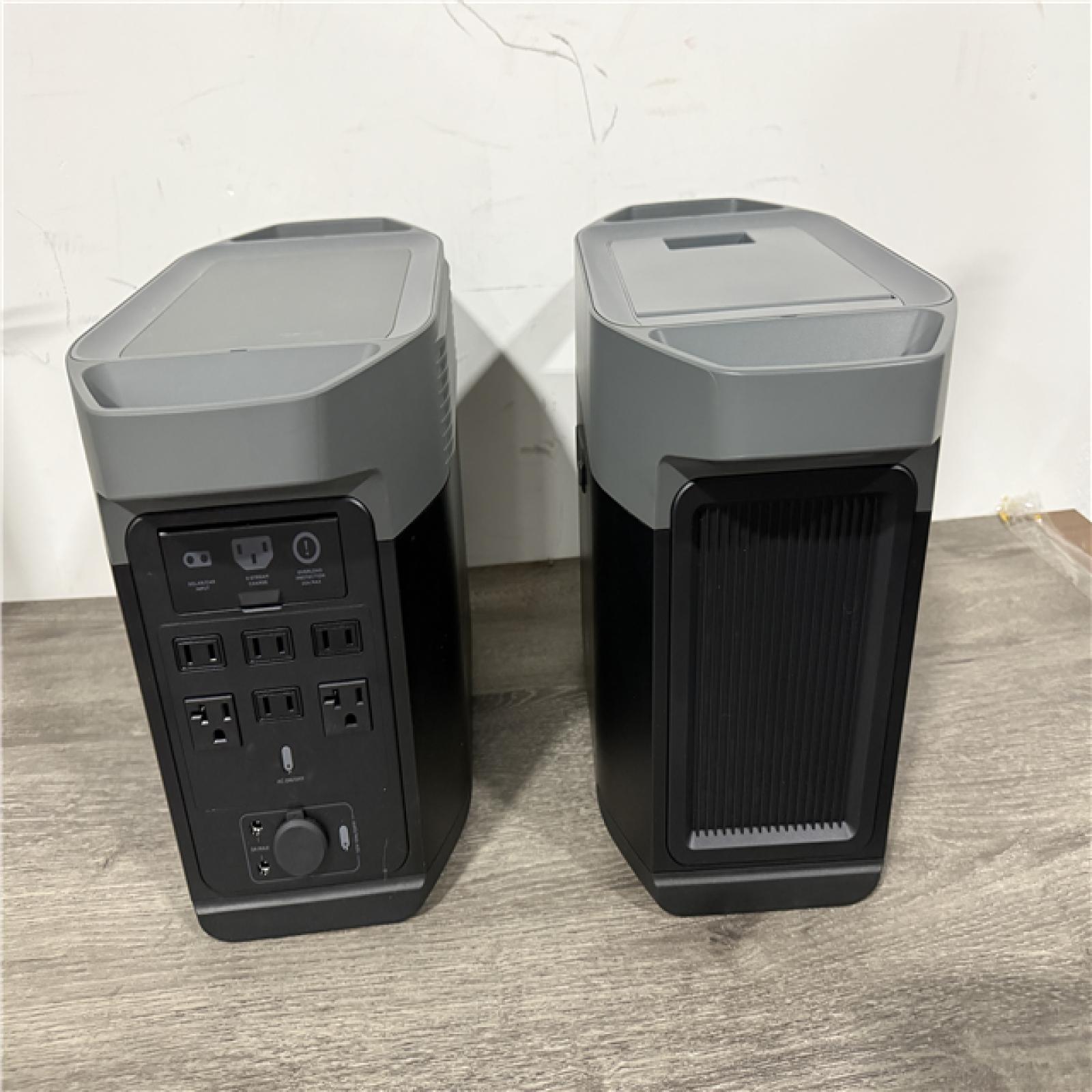 California AS-IS Ecoflow Delta 2 Portable Power Station & Smart Extra Battery