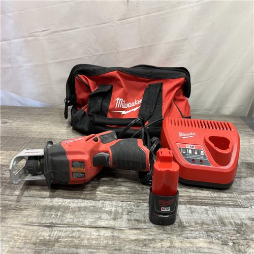 AS-IS Milwaukee 12V Lithium-Ion HACKZALL Cordless Reciprocating Saw Kit