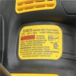 AS-IS DEWALT 20V MAX XR Lithium-Ion Cordless 2-Tool Combo Oscillating Multi-Tool and 5 Random Orbital Sander