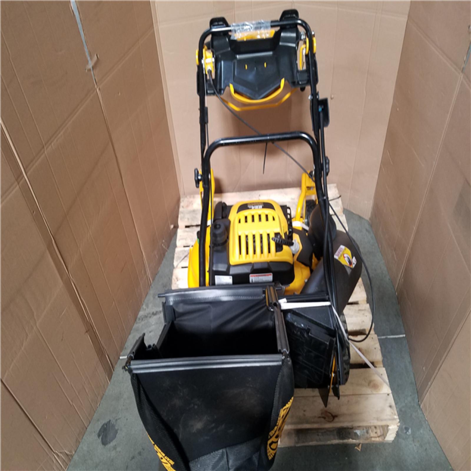 CALIFORNIA AS-IS DEWALT LAWN MOWER