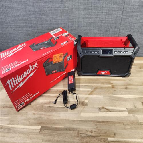 HOUSTON LOCATION - AS-IS Milwaukee 2952-20 M18 18V Bluetooth Jobsite Radio (TOOL ONLY)