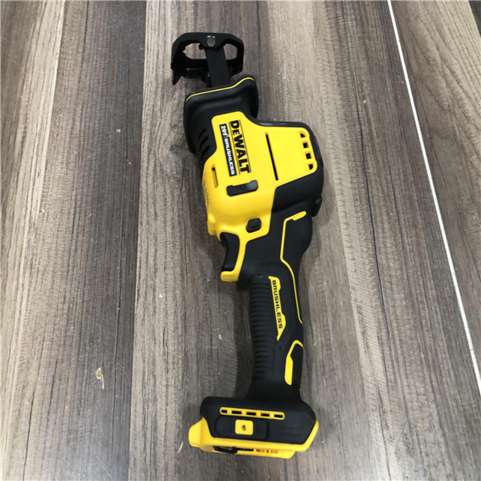 AS-IS DEWALT ATOMIC 20V MAX Cordless Brushless Compact Reciprocating Saw (Tool Only)