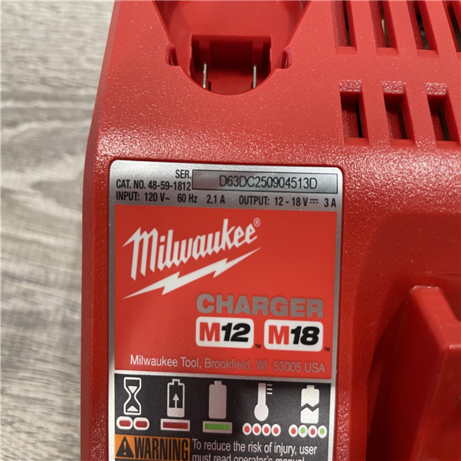 AS-IS Milwaukee M18 18-Volt Lithium-Ion XC Starter Kit